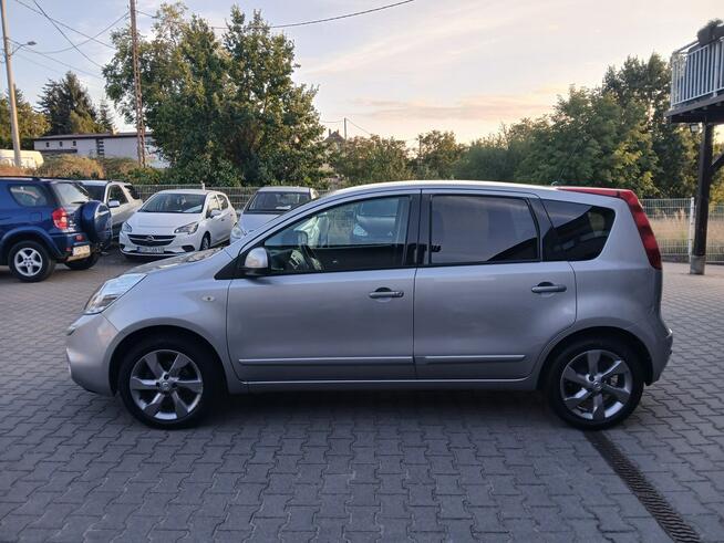 Nissan Note 1.6i klima navi alufelgi czujniki stan BDB niski przebieg