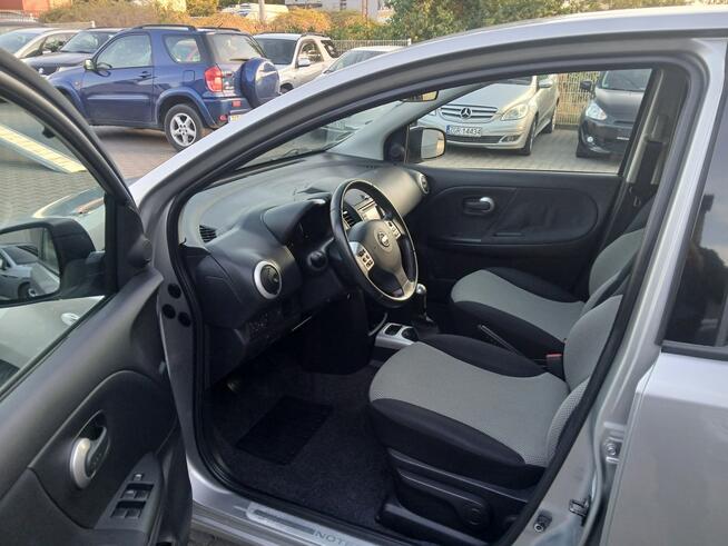 Nissan Note 1.6i klima navi alufelgi czujniki stan BDB niski przebieg