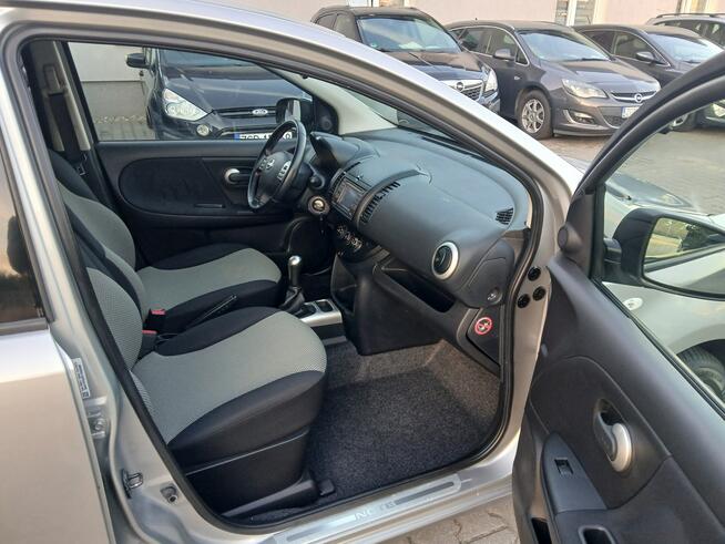 Nissan Note 1.6i klima navi alufelgi czujniki stan BDB niski przebieg