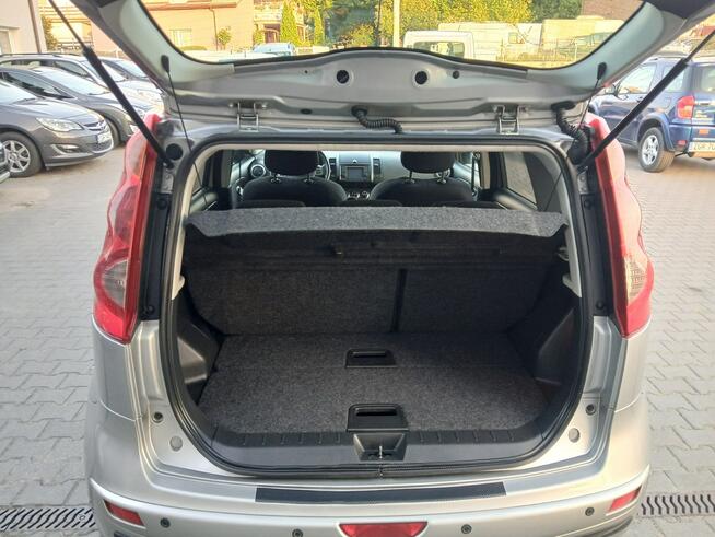 Nissan Note 1.6i klima navi alufelgi czujniki stan BDB niski przebieg