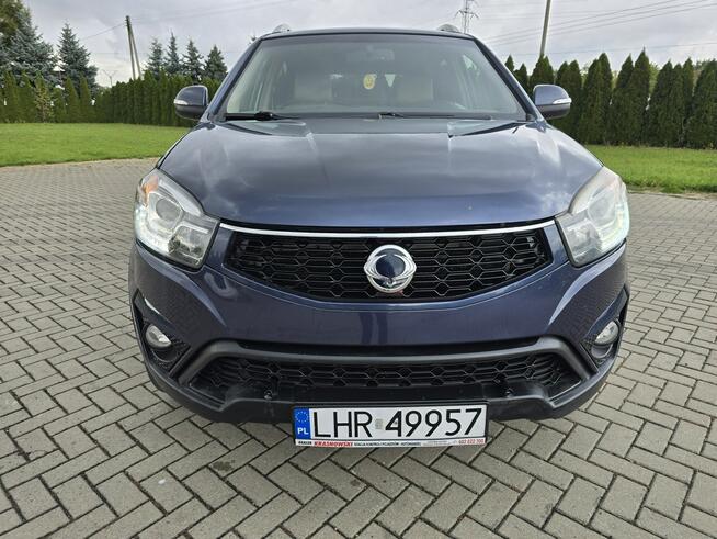 SsangYong Korando 2,0diesel 4x4.Hak.Skóry.Podg.Fotele.Tempomat.El.Fotele.Ledy.OKAZJA