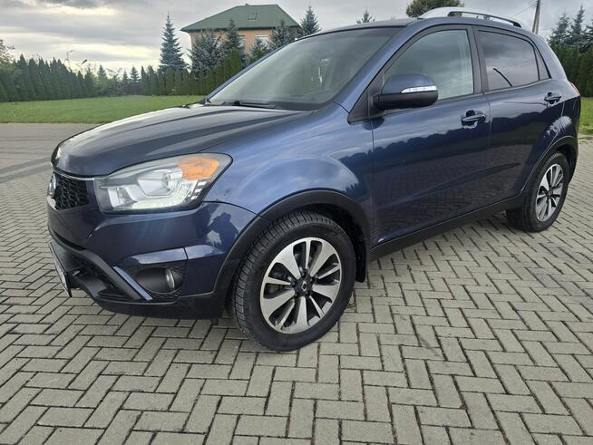 SsangYong Korando 2,0diesel 4x4.Hak.Skóry.Podg.Fotele.Tempomat.El.Fotele.Ledy.OKAZJA