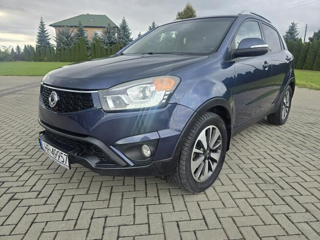 SsangYong Korando 2,0diesel 4x4.Hak.Skóry.Podg.Fotele.Tempomat.El.Fotele.Ledy.OKAZJA
