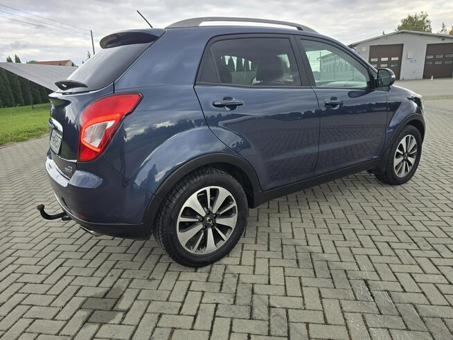 SsangYong Korando 2,0diesel 4x4.Hak.Skóry.Podg.Fotele.Tempomat.El.Fotele.Ledy.OKAZJA
