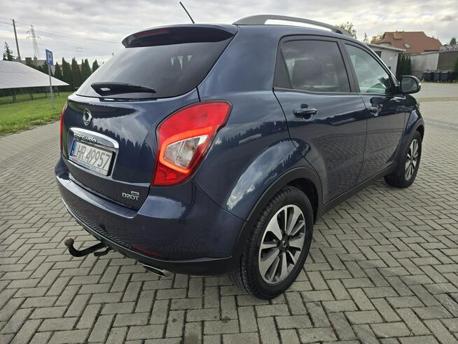 SsangYong Korando 2,0diesel 4x4.Hak.Skóry.Podg.Fotele.Tempomat.El.Fotele.Ledy.OKAZJA
