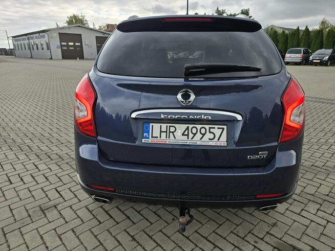 SsangYong Korando 2,0diesel 4x4.Hak.Skóry.Podg.Fotele.Tempomat.El.Fotele.Ledy.OKAZJA