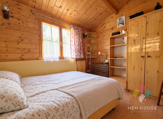 Działka rekreacyjna, pow. 1381 m2 w pobliżu jezior
