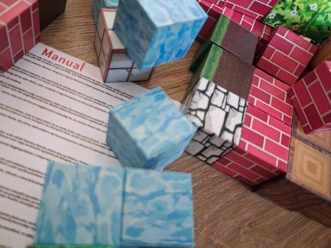 Zestaw Klocków Magnetycznych Minecraft 128 szt.