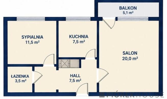 2-pokojowe mieszkanie w Wilanowie