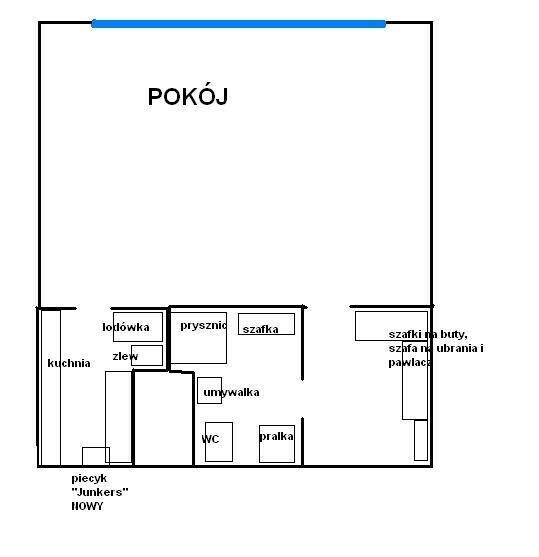 Kawalerka, 30 m2 - Poznańska 20, Piotrowice