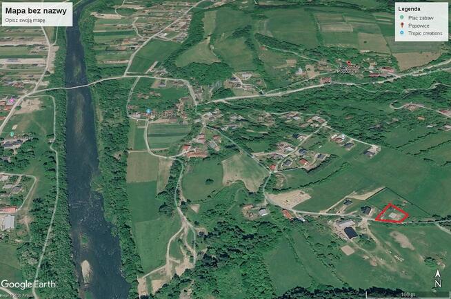 SPRZEDAM DZIAŁKĘ BUDOWLANĄ POPOWICE STARY SĄCZ