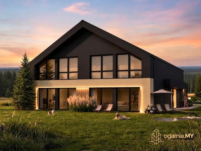 Mosty | 147 m² | 5 pokoi | garaż | ogród | Błękitna Mila