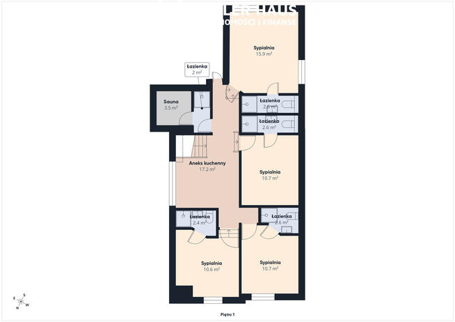 Dom z potencjałem inwestycyjnym – 194 m², pokoje na wynajem, 2 garaże