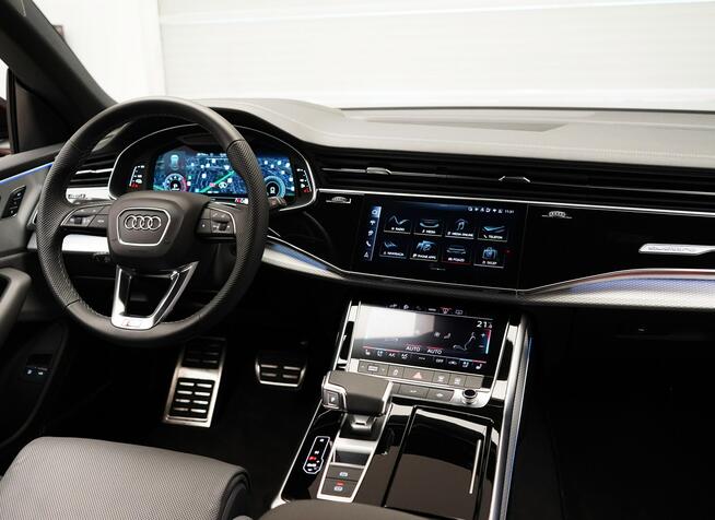Audi Q8 60TFSIe 490KM Sline B&O MatrixLED Kamery360 ACC HeadUP Domyk