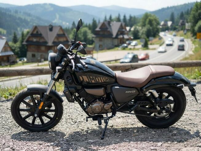 QJMOTOR SRV 125 QJMOTOR SRV125 15KM ABS Chopper Dostawa pod dom Raty