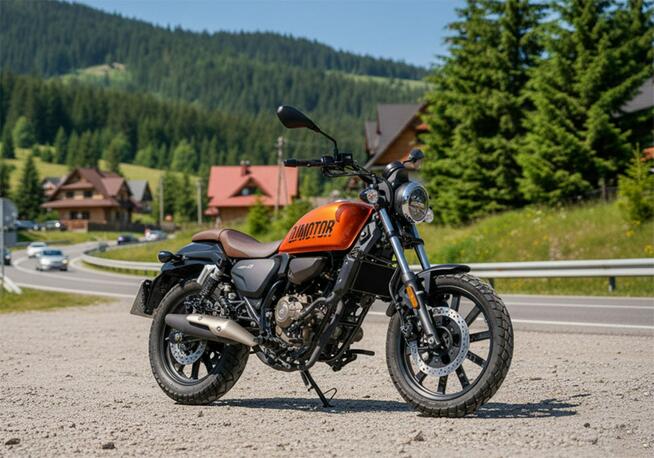QJMOTOR SRV 125 QJMOTOR SRV125 15KM ABS Chopper Dostawa pod dom Raty