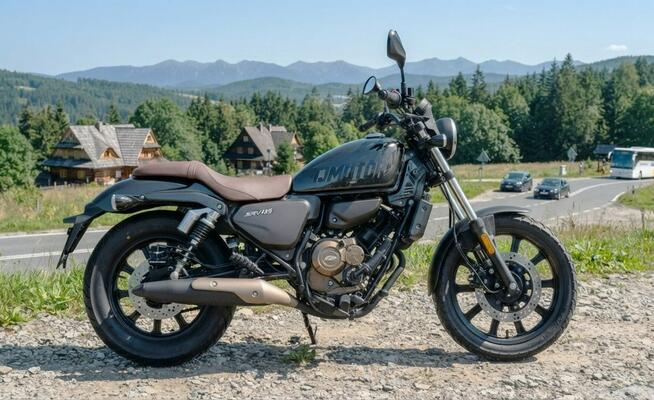QJMOTOR SRV 125 QJMOTOR SRV125 15KM ABS Chopper Dostawa pod dom Raty