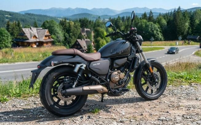 QJMOTOR SRV 125 QJMOTOR SRV125 15KM ABS Chopper Dostawa pod dom Raty
