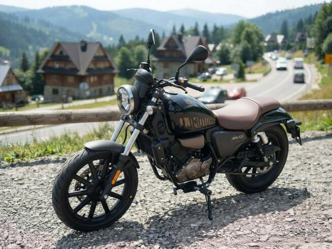 QJMOTOR SRV 125 QJMOTOR SRV125 15KM ABS Chopper Dostawa pod dom Raty