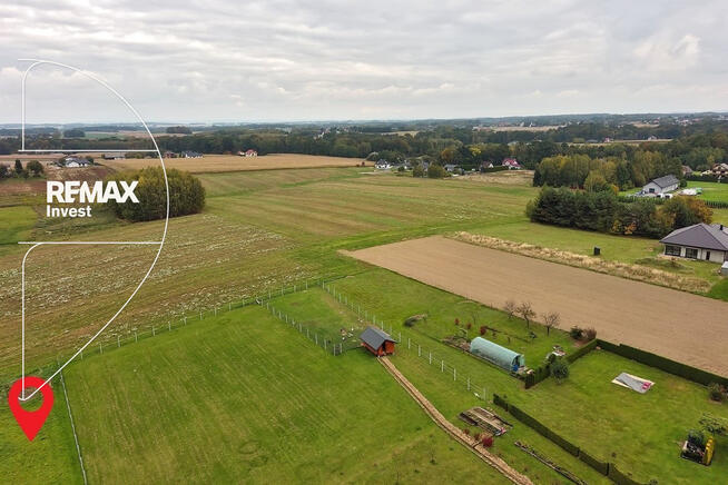 Piękna działka rolna pod lasem