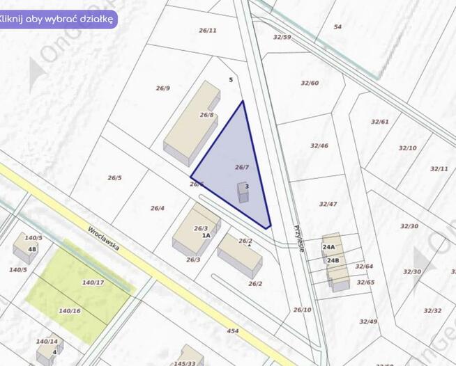 Lokal użytkowy Miłoszyce gm. Jelcz-Laskowice, Przy Lesie