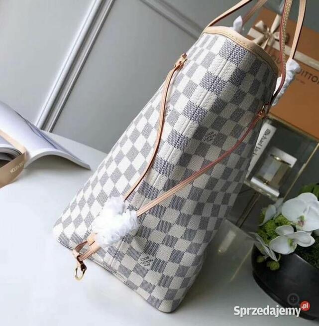 Torebka Louis Vuitton Neverfull GM Damier Azur skóra