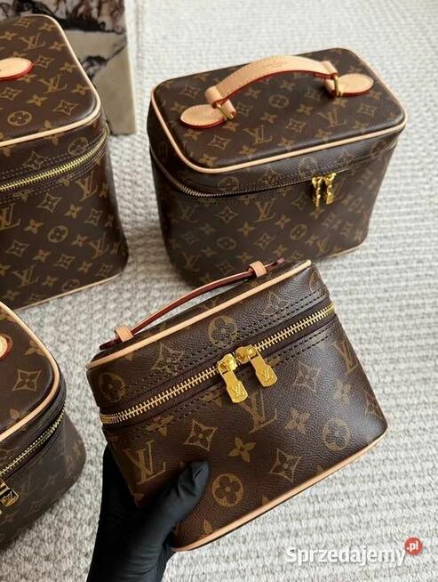 Nowa kosmetyczka LV Louis Vuitton Nice Nano Monogram skóra