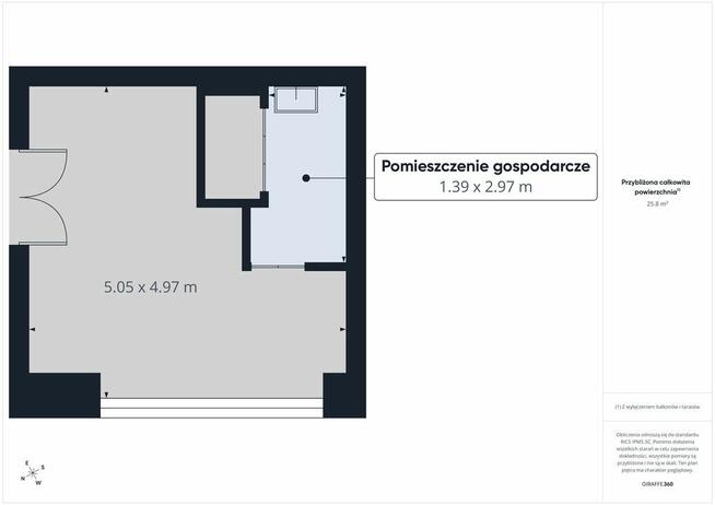 Lokal handlowo-usługowy 24,70 m² w centrum Brzegu – ul. Staromiejska