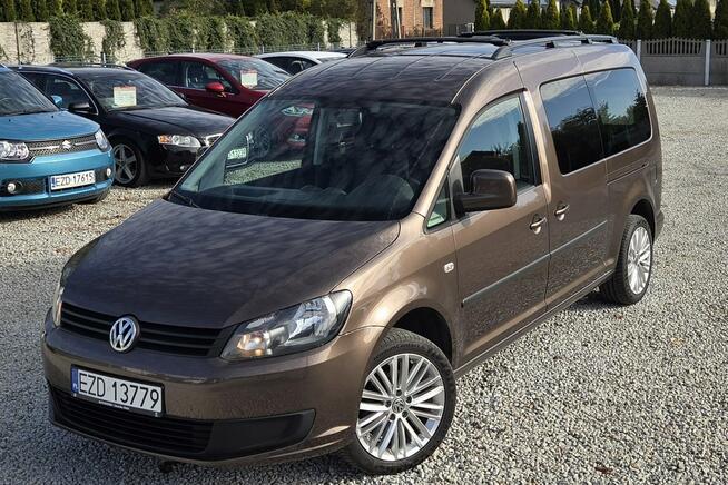 Volkswagen Caddy Maxi! Long! 5 osób! Hak ! Śliczny Stan! Zamiana! Dostawa pod dom!
