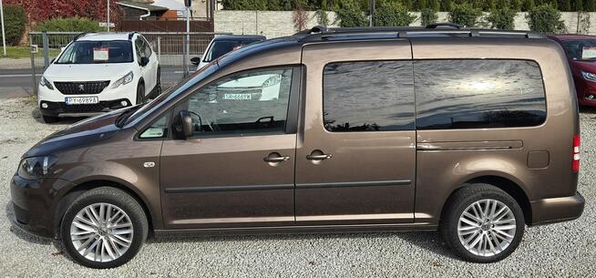 Volkswagen Caddy Maxi! Long! 5 osób! Hak ! Śliczny Stan! Zamiana! Dostawa pod dom!