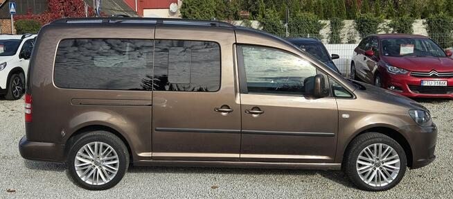 Volkswagen Caddy Maxi! Long! 5 osób! Hak ! Śliczny Stan! Zamiana! Dostawa pod dom!