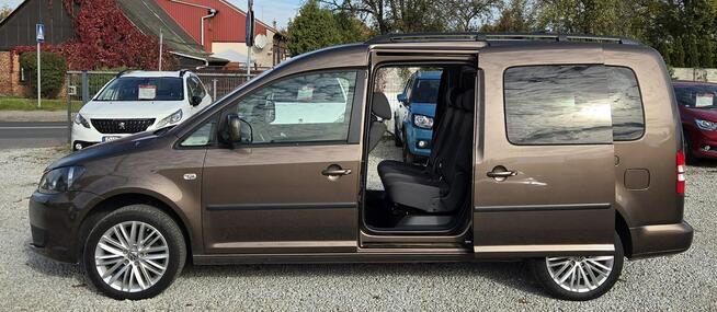 Volkswagen Caddy Maxi! Long! 5 osób! Hak ! Śliczny Stan! Zamiana! Dostawa pod dom!