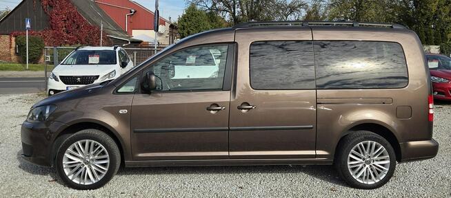Volkswagen Caddy Maxi! Long! 5 osób! Hak ! Śliczny Stan! Zamiana! Dostawa pod dom!