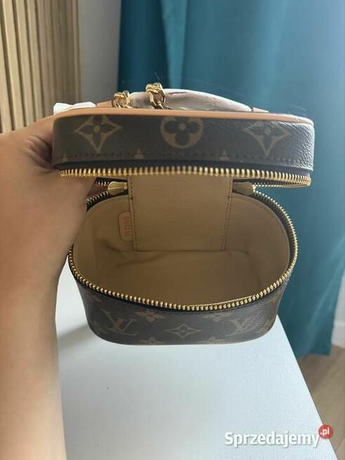 Nowa kosmetyczka LV Louis Vuitton Nice Nano Monogram skóra