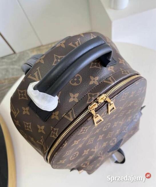 Plecak Louis Vuitton palm springs MM Monogram skóra