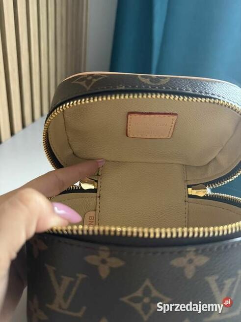 Nowa kosmetyczka LV Louis Vuitton Nice Nano Monogram skóra
