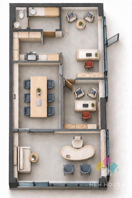 67 m2, centrum, parking, witryna, wysoki standard
