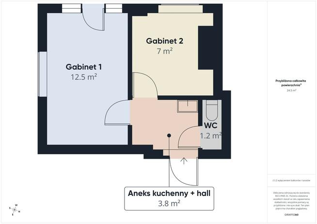 Gabinety z charakterem w przedwojennej kamienicy