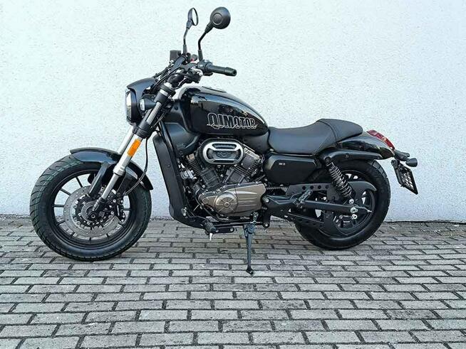 QJMOTOR SRV 125V QJMOTOR SRV12 V2 14KM Chopper Dostawa pod dom Raty 0% Sakwy
