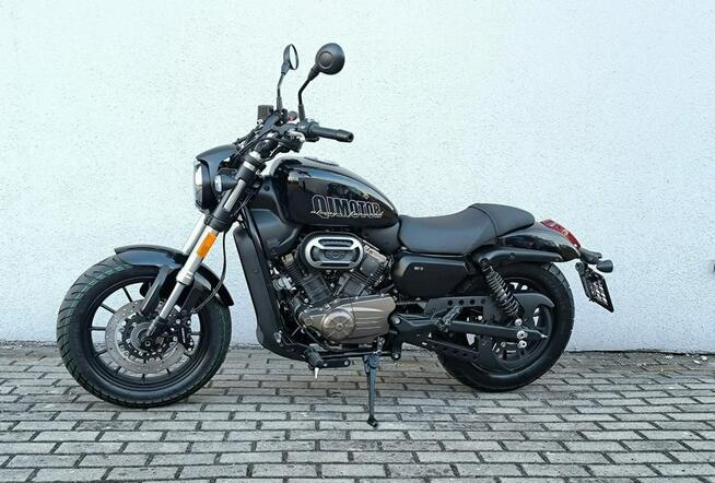 QJMOTOR SRV 125V QJMOTOR SRV12 V2 14KM Chopper Dostawa pod dom Raty 0% Sakwy