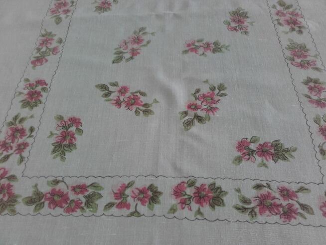 Obrus vintage bawełna 146 x 170