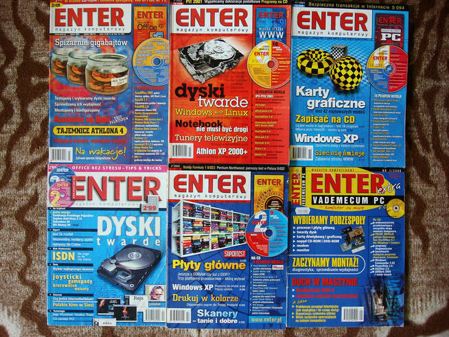 CHIP. PC WORLD KOMPUTER. ENTER. 46x. CD 31x. Kalibrator LCD