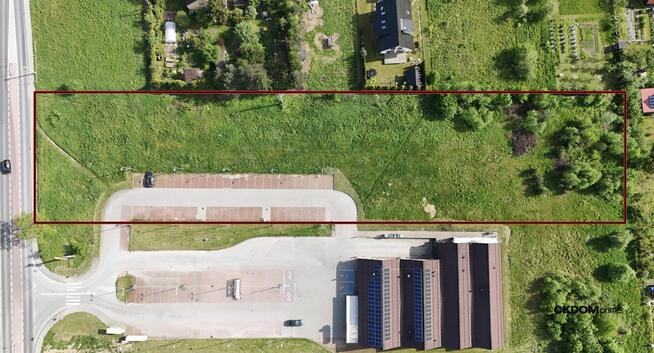 Działka komercyjno usługowa 79,29ar przy Biedronce