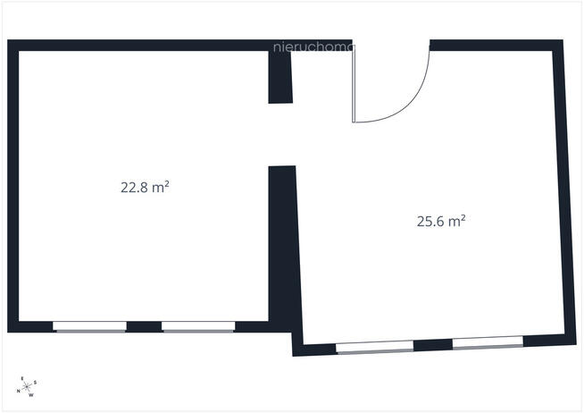 Sosnowiec ul. Wspólna, 48 m² do remontu, wysokie ok 4,5 m