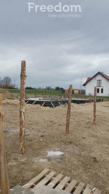 Działka z fundamentami, projektem domu i pozwoleniem Gościno