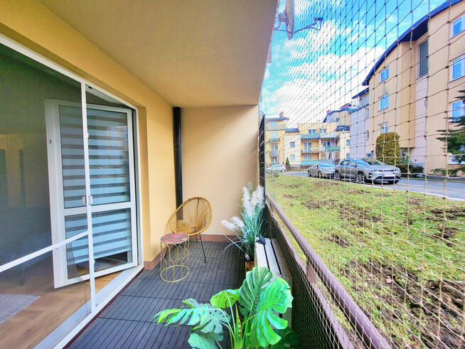 Słoneczna Kawalerka z Klimatyzacją – 39,4 m²