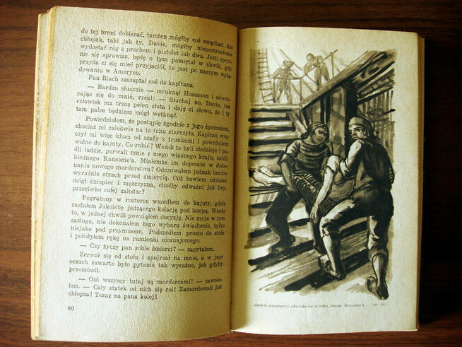 Porwany za młodu, Stevenson. 1955. Pionierowie, Cooper. 1956