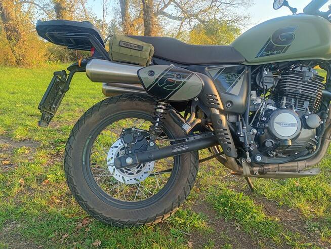 SWM six days 500 military green 2022 motocykl scrambler x445