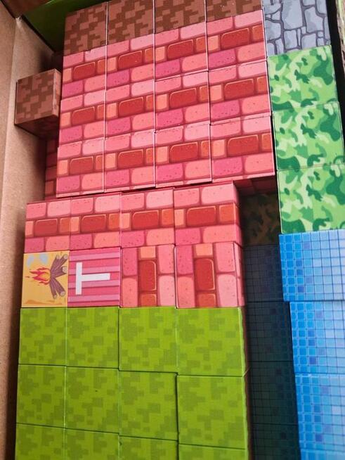Klocki Magnetyczne Minecraft 200 szt.