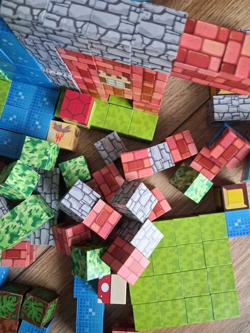Klocki Magnetyczne Minecraft 200 szt.